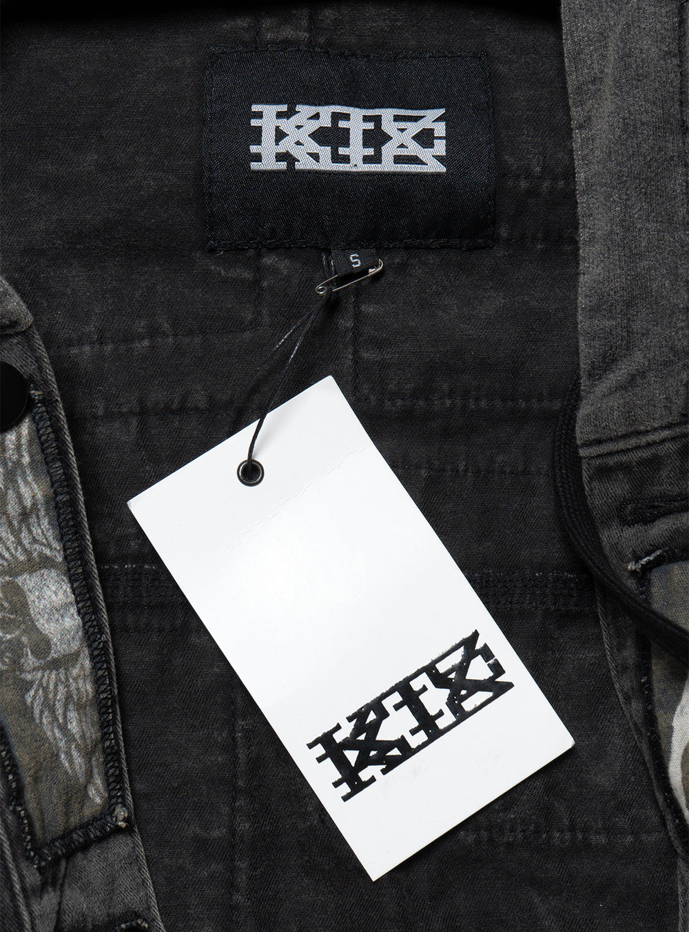 Vintage KTZ Crust Denim Vest With Hood - Black | UNIF Clothing discount