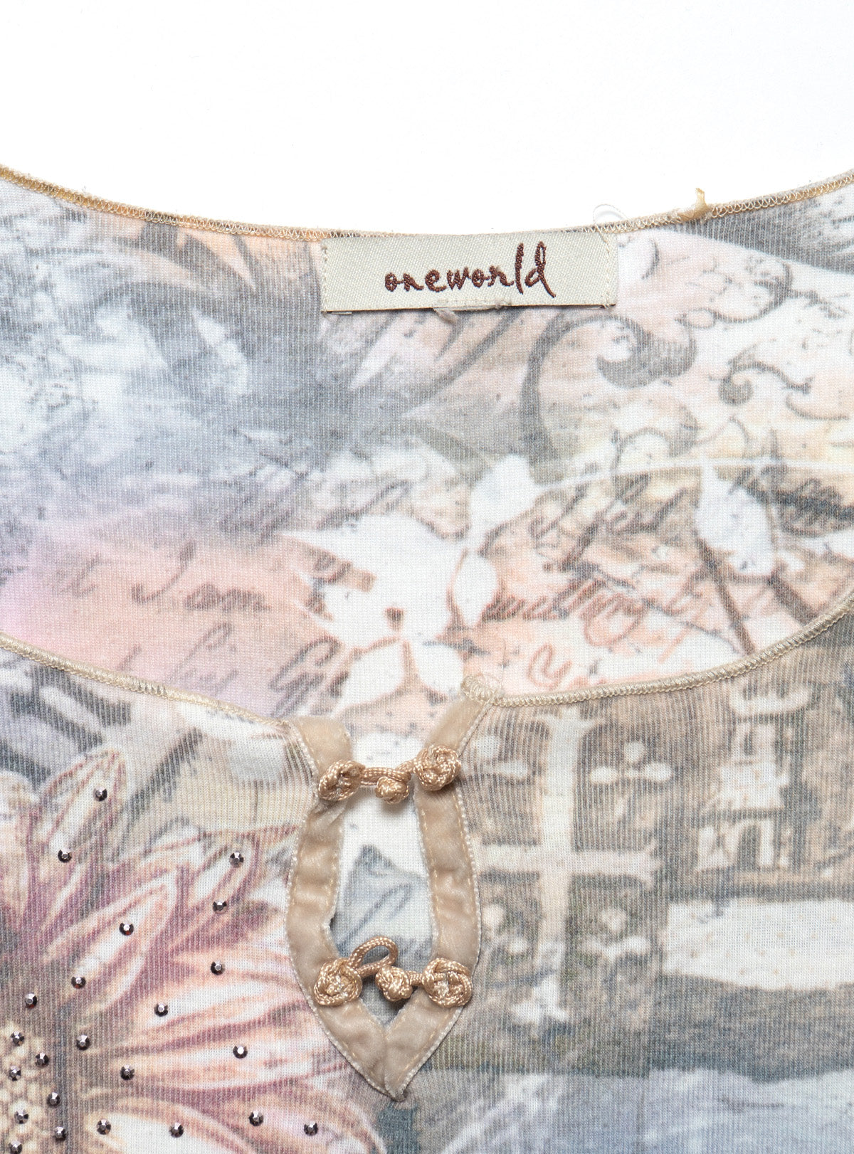 Vintage Oneworld Progess Top - Multi | UNIF Clothing near me