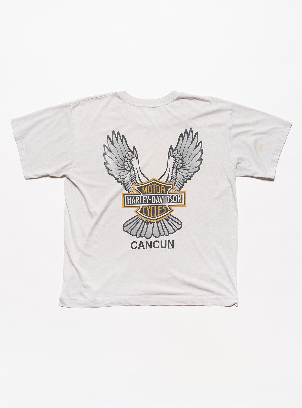 Vintage Harley Davidson Cancun Tee - White | UNIF Clothing online
