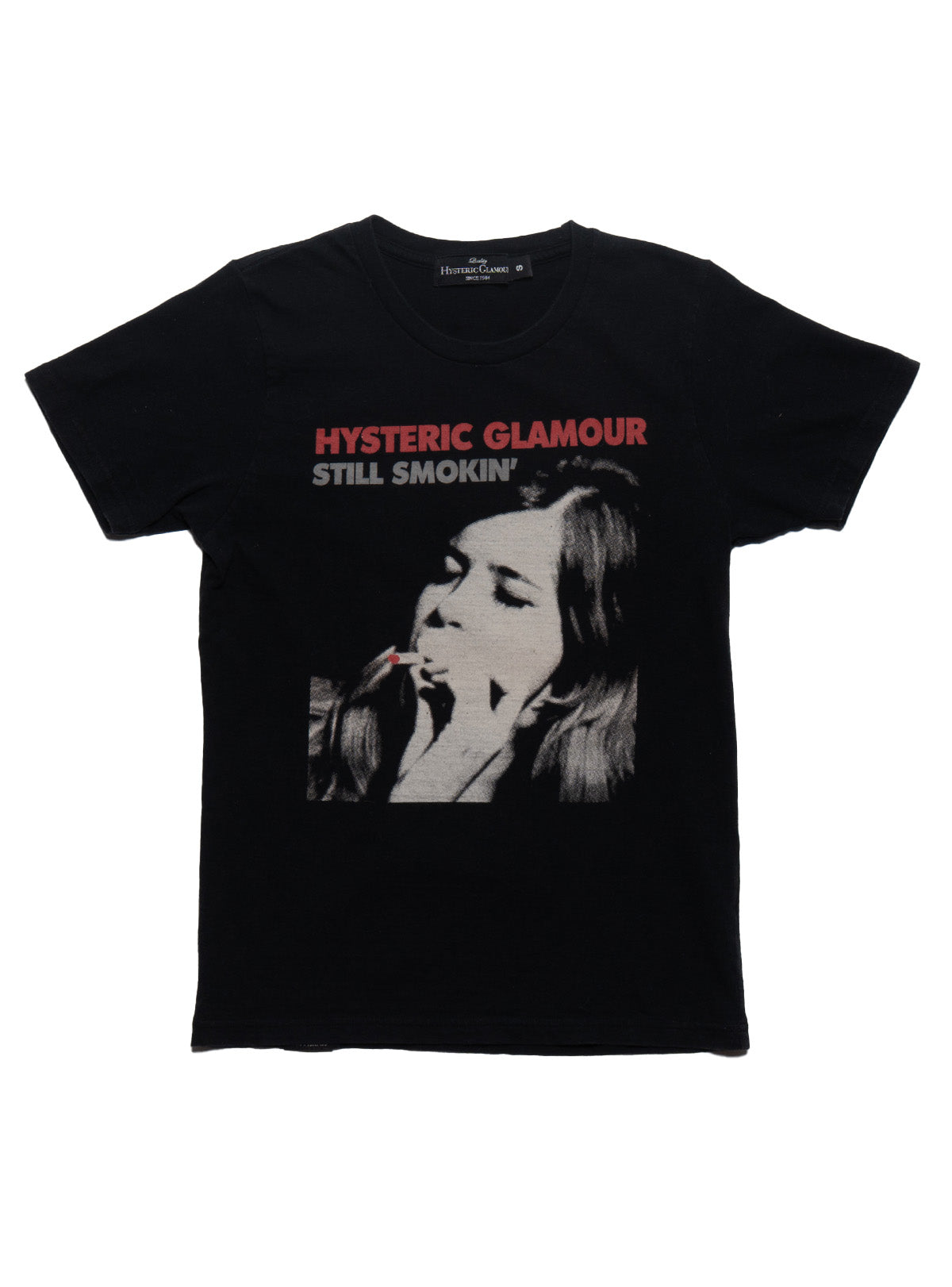 Vintage Hysteric Glamour Still Smokin' Tee - Black | UNIF Clothing Sale