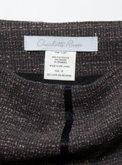 Vintage Charlotte Russe Mini Skirt - Brown | UNIF Clothing discount