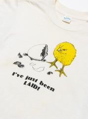 Vintage I've Just Been Laid Tee - White | UNIF Clothing for Sale