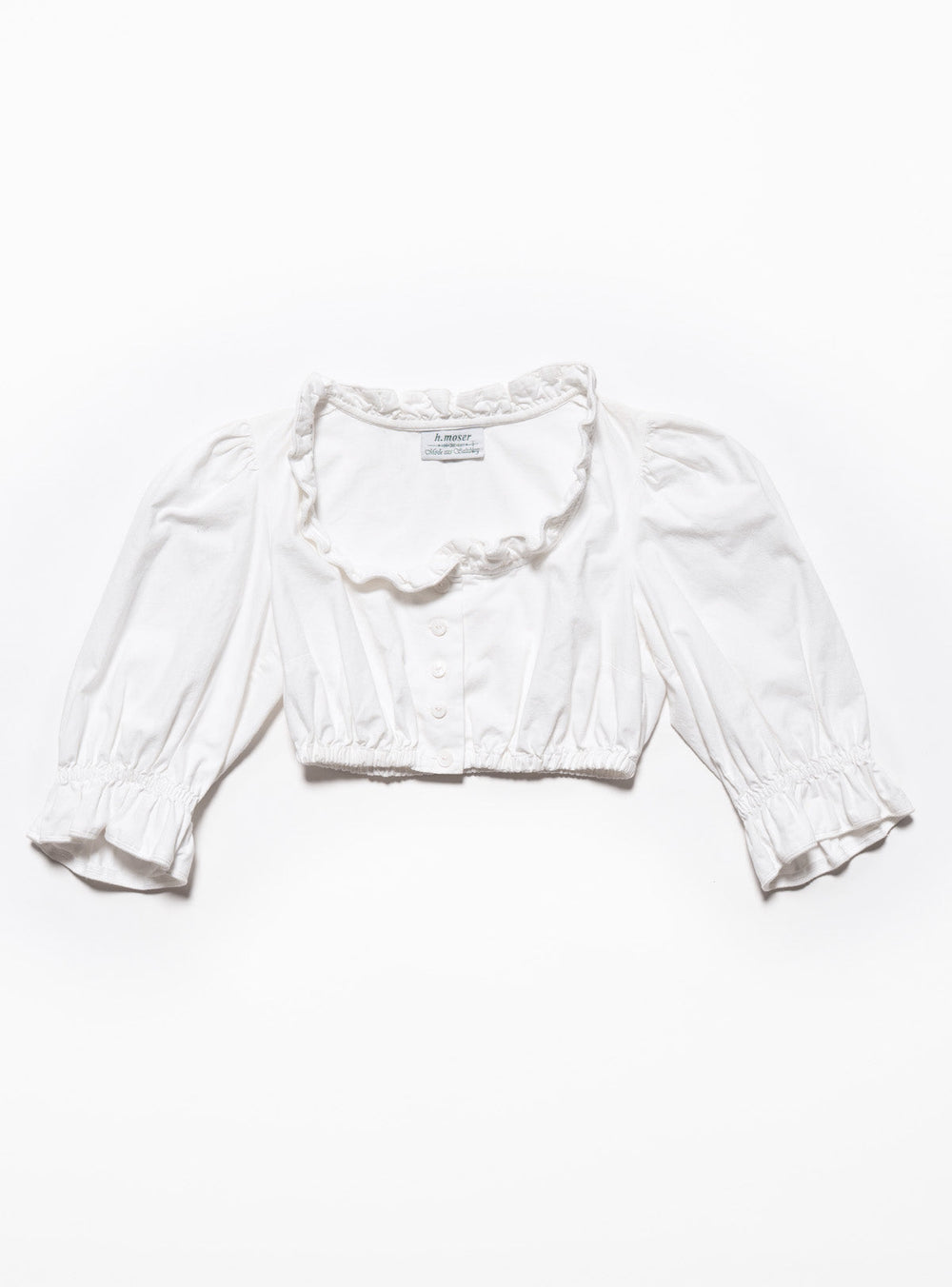 Vintage H Moser Dirndl Top - White | UNIF Clothing outlet