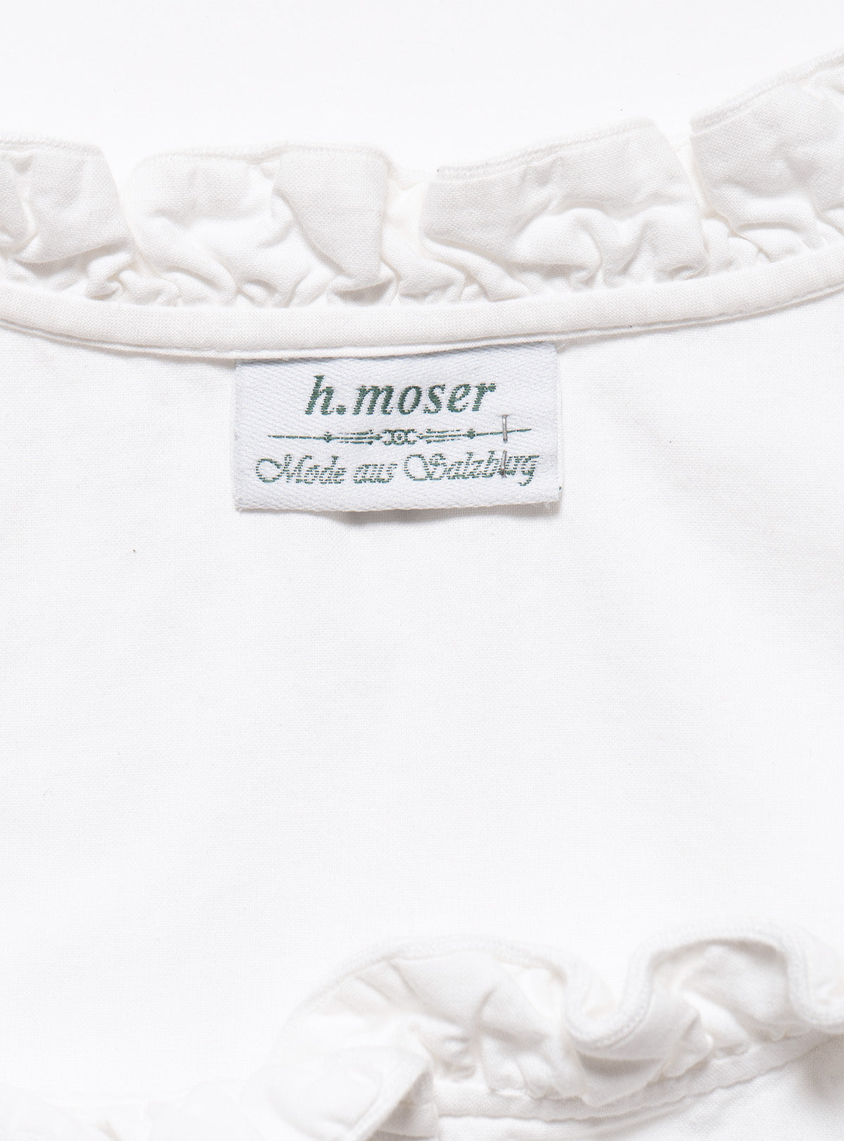 Vintage H Moser Dirndl Top - White | UNIF Clothing outlet