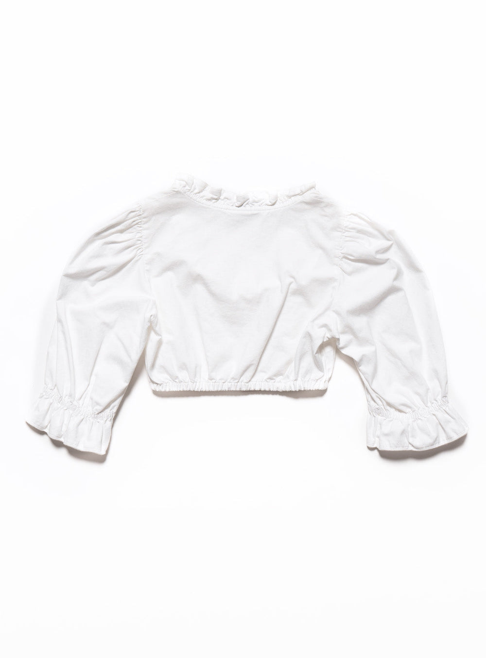 Vintage H Moser Dirndl Top - White | UNIF Clothing outlet