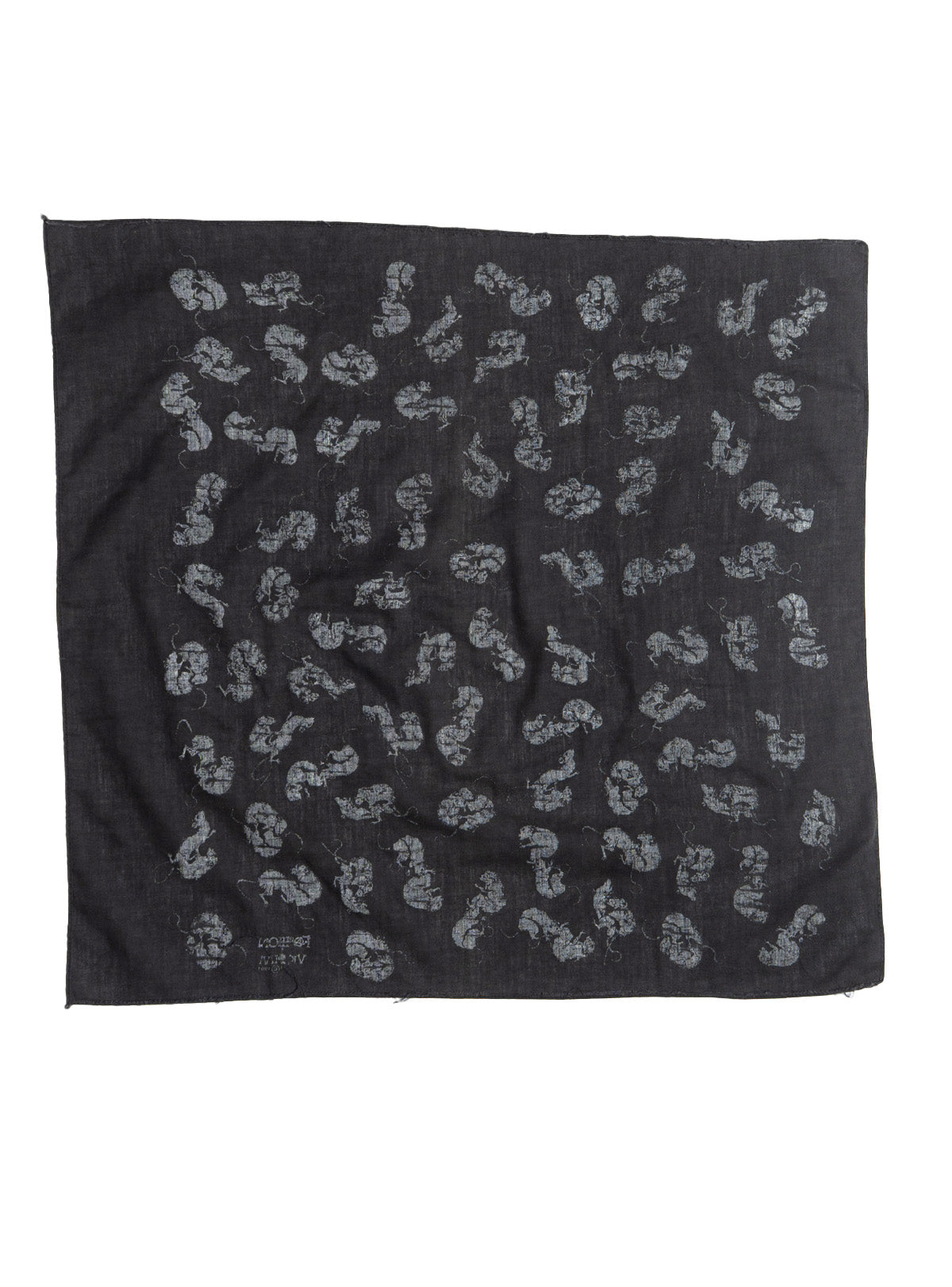 Vintage Fashion Victim Rat Bandana - Black | UNIF Clothing online shop
