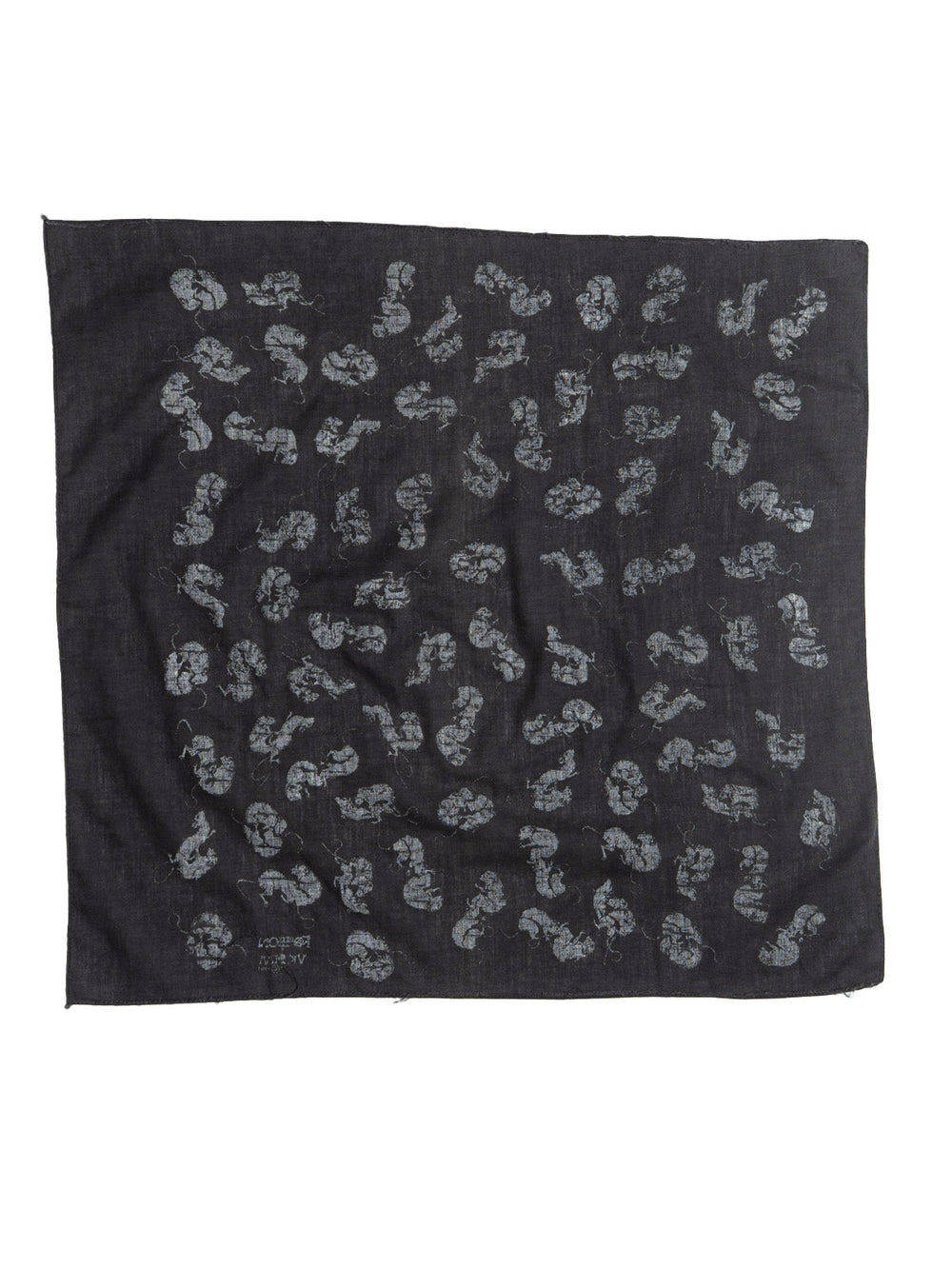 Vintage Fashion Victim Rat Bandana - Black | UNIF Clothing online shop
