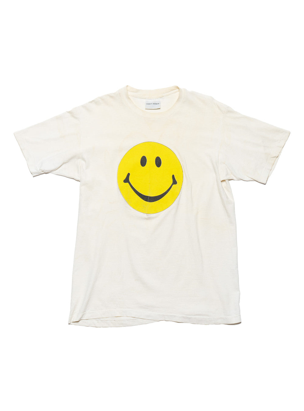 Vintage Stanley Desantis Smiley Face Tee - White | UNIF Clothing Sale