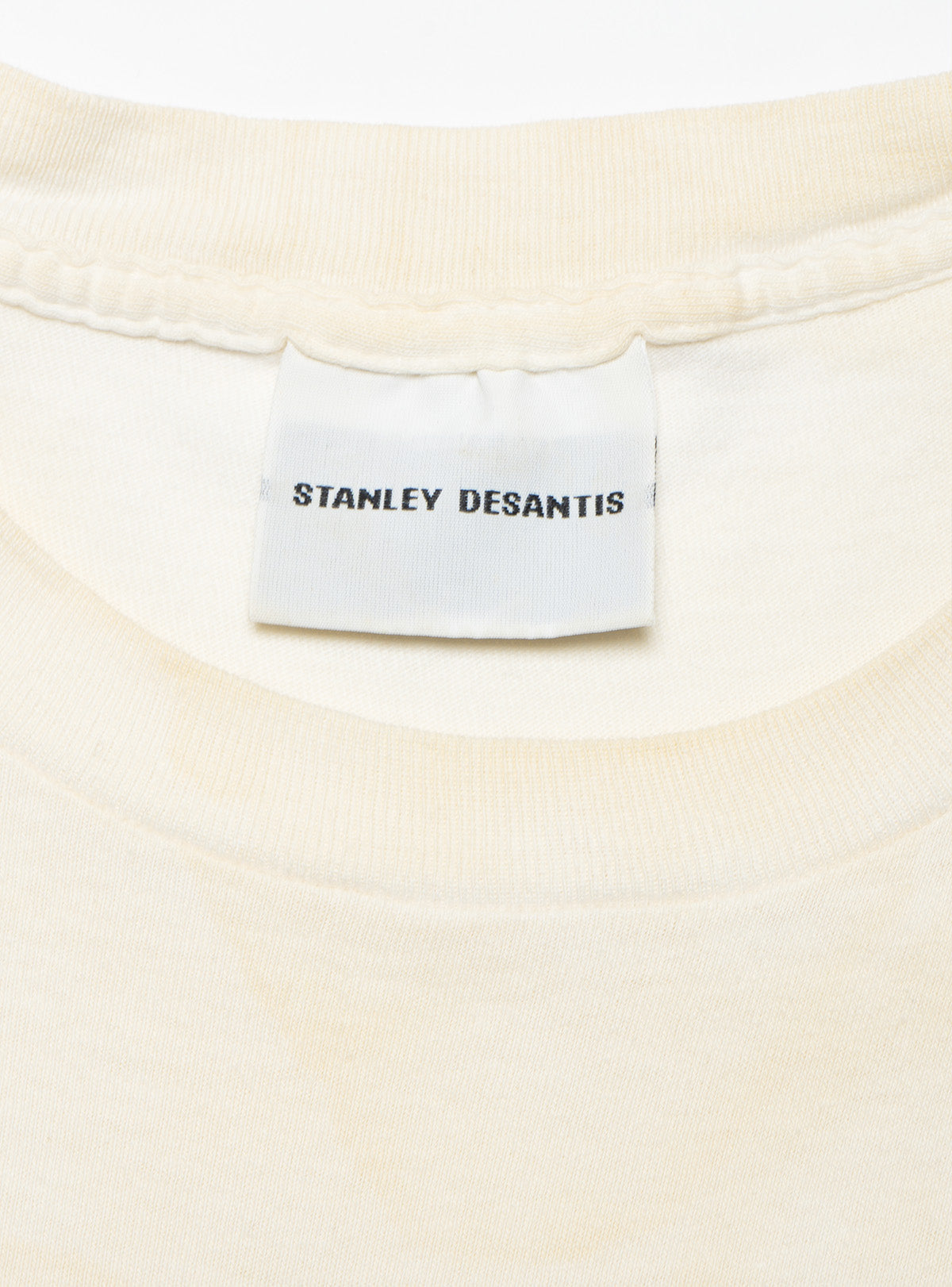 Vintage Stanley Desantis Smiley Face Tee - White | UNIF Clothing Sale