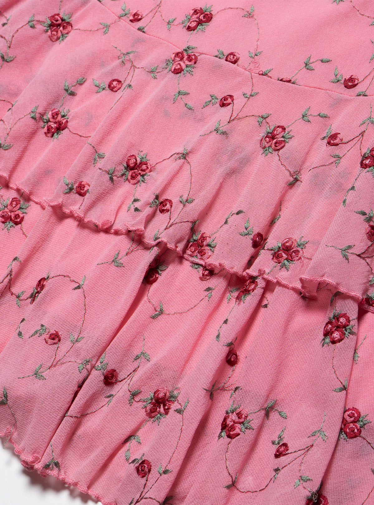 Vintage Pink Floral Dress - Pink | UNIF Clothing on Sale