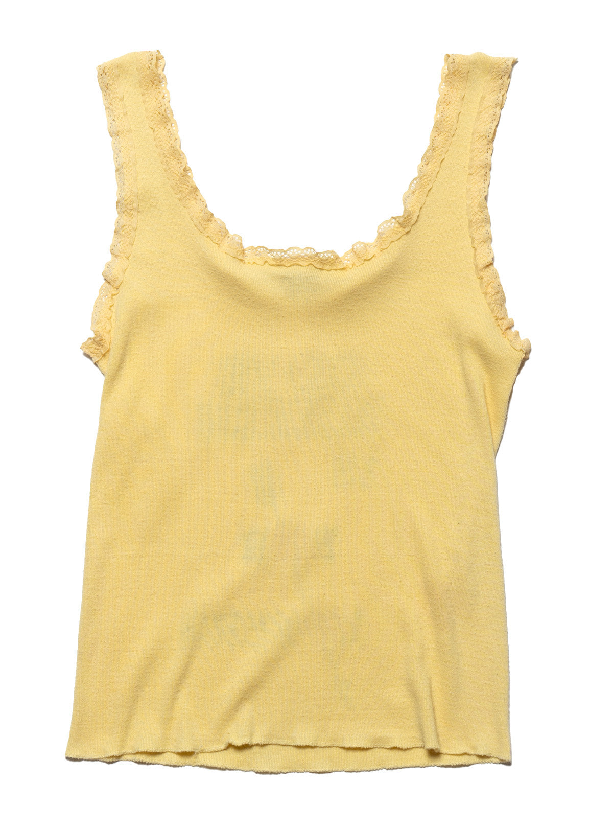 Vintage Cove Haven is for Lovers Tank - Yellow | UNIF Clothing outlet