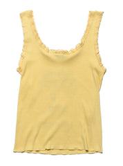 Vintage Cove Haven is for Lovers Tank - Yellow | UNIF Clothing outlet