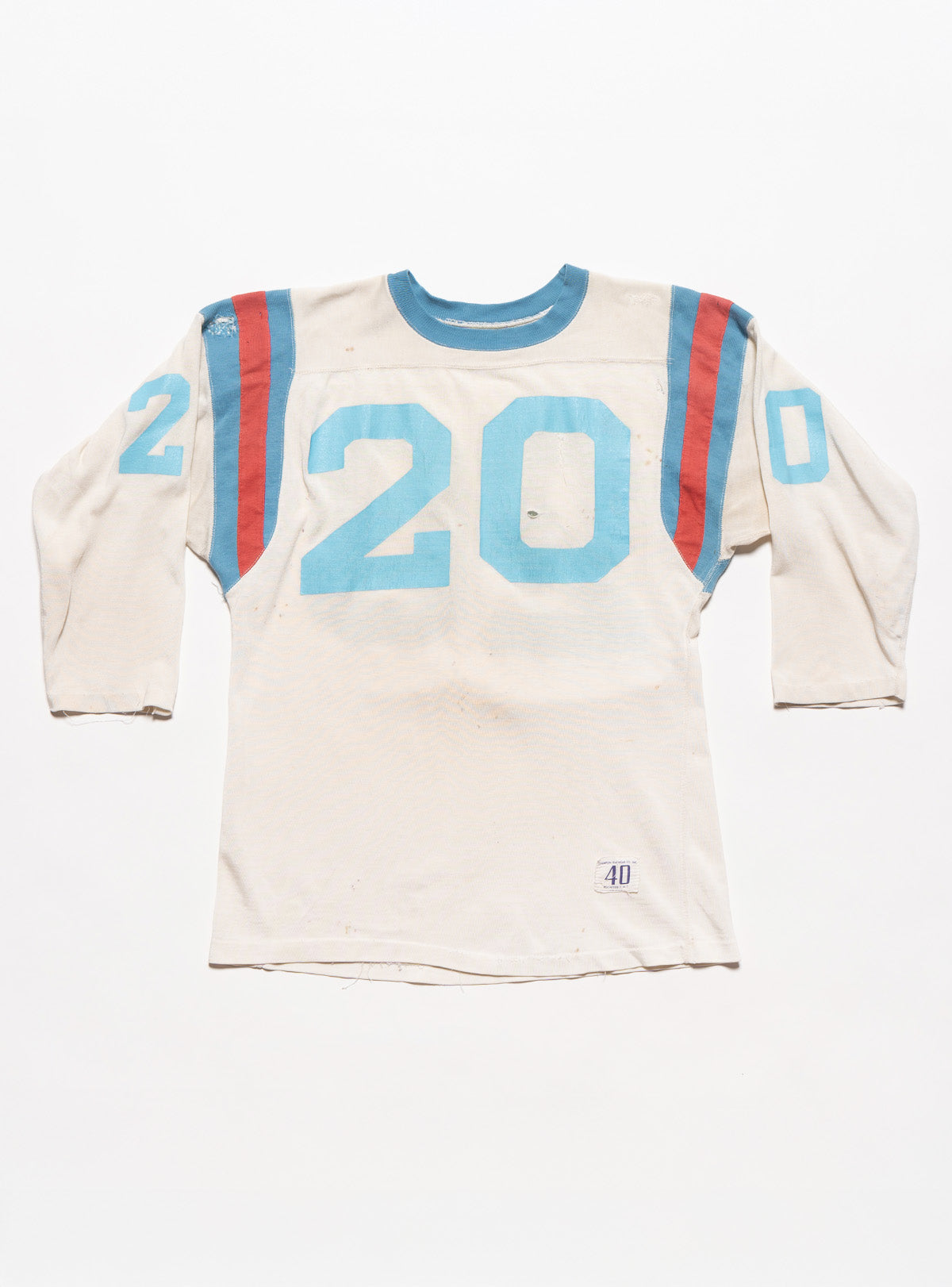 Vintage Number 20 Jersey - White | UNIF Clothing Sale