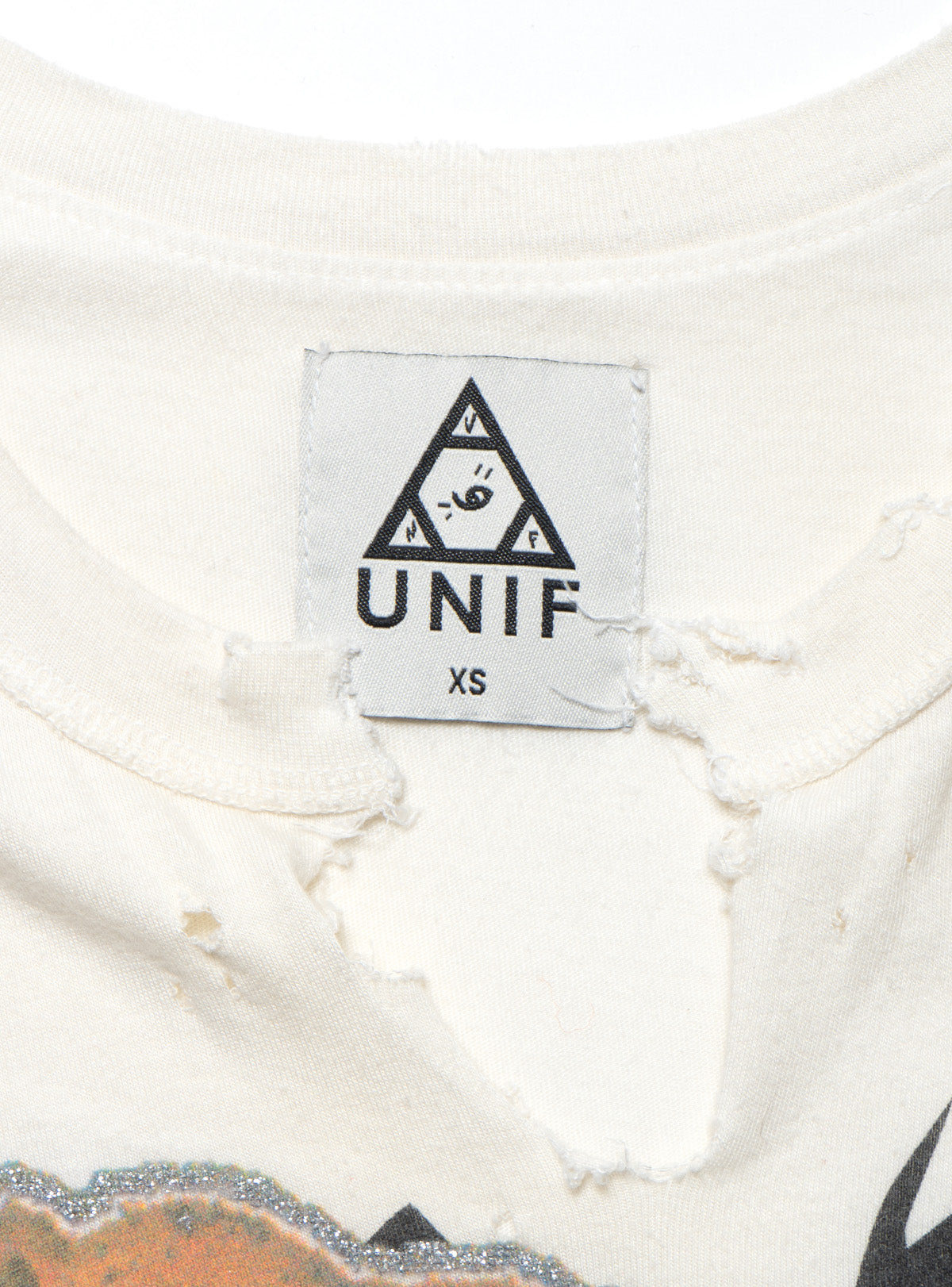 Vintage UNIF Fuck You Bears Sleeveless Tee - White | UNIF Clothing discount