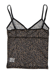 Vintage UNIF Leopard Print Top - Leopard | UNIF Clothing online