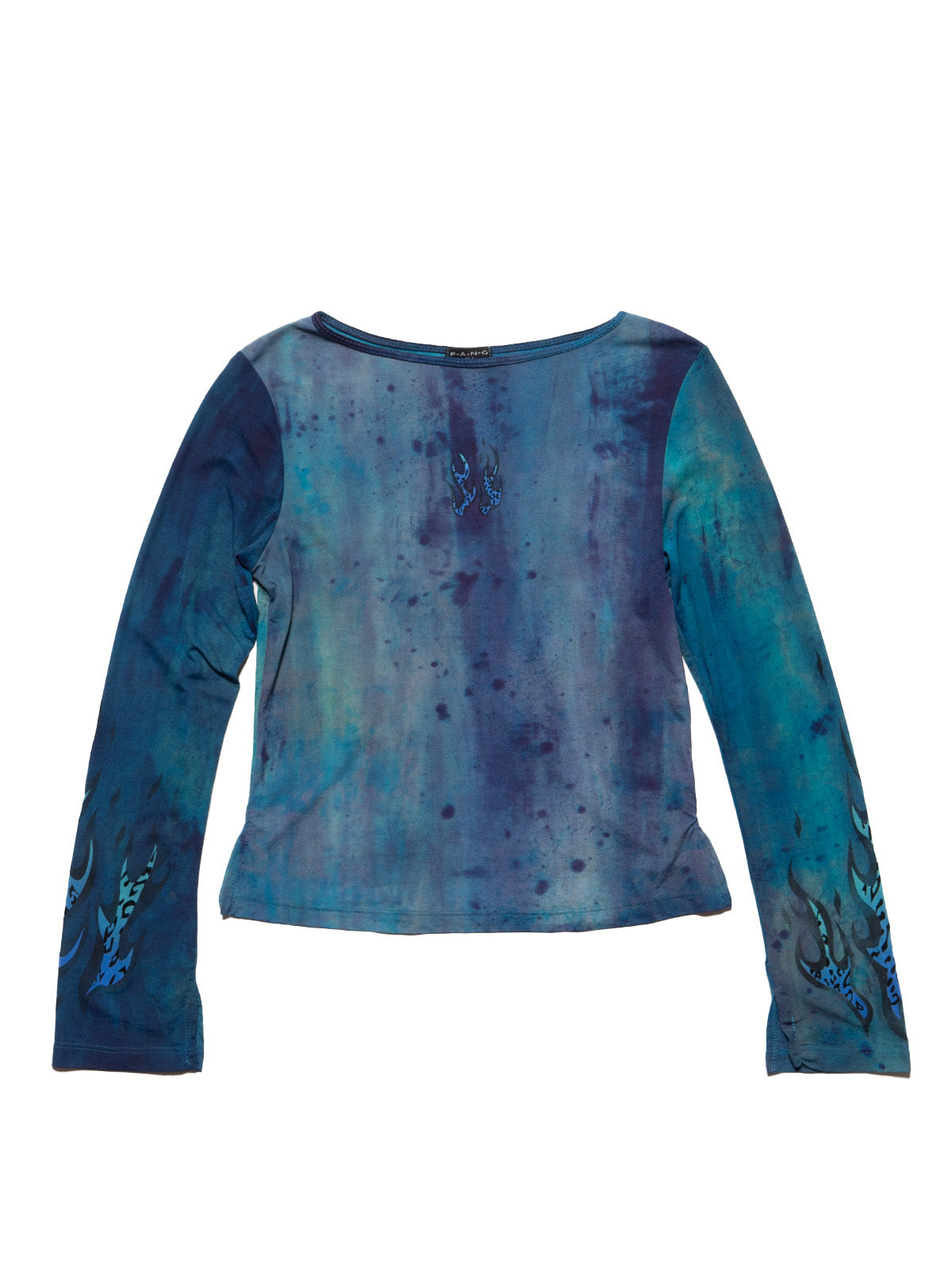 Vintage Fang Flame Top - Blue | UNIF Clothing discount