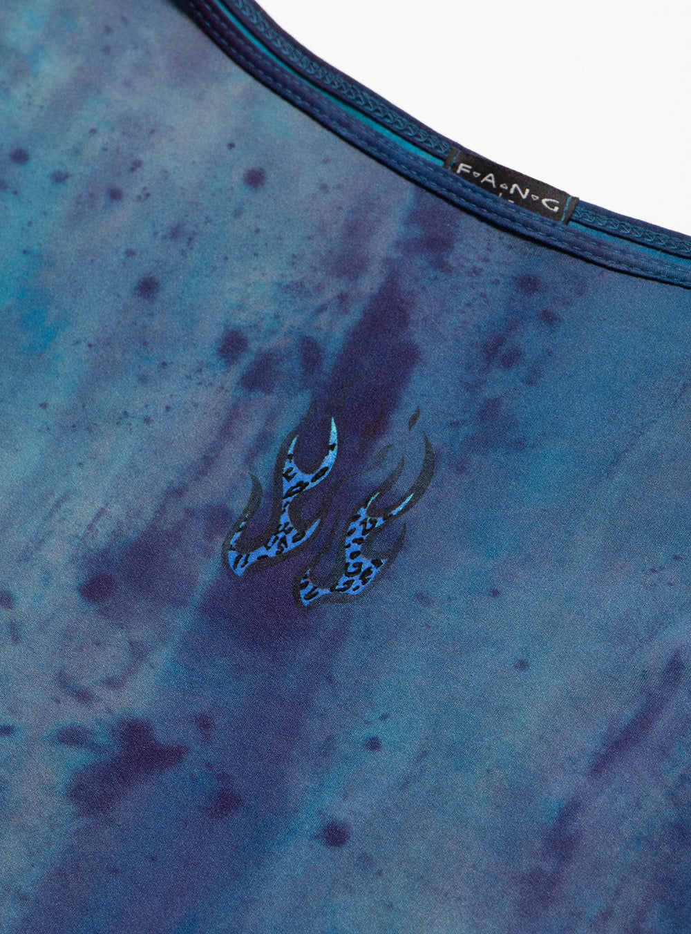 Vintage Fang Flame Top - Blue | UNIF Clothing discount