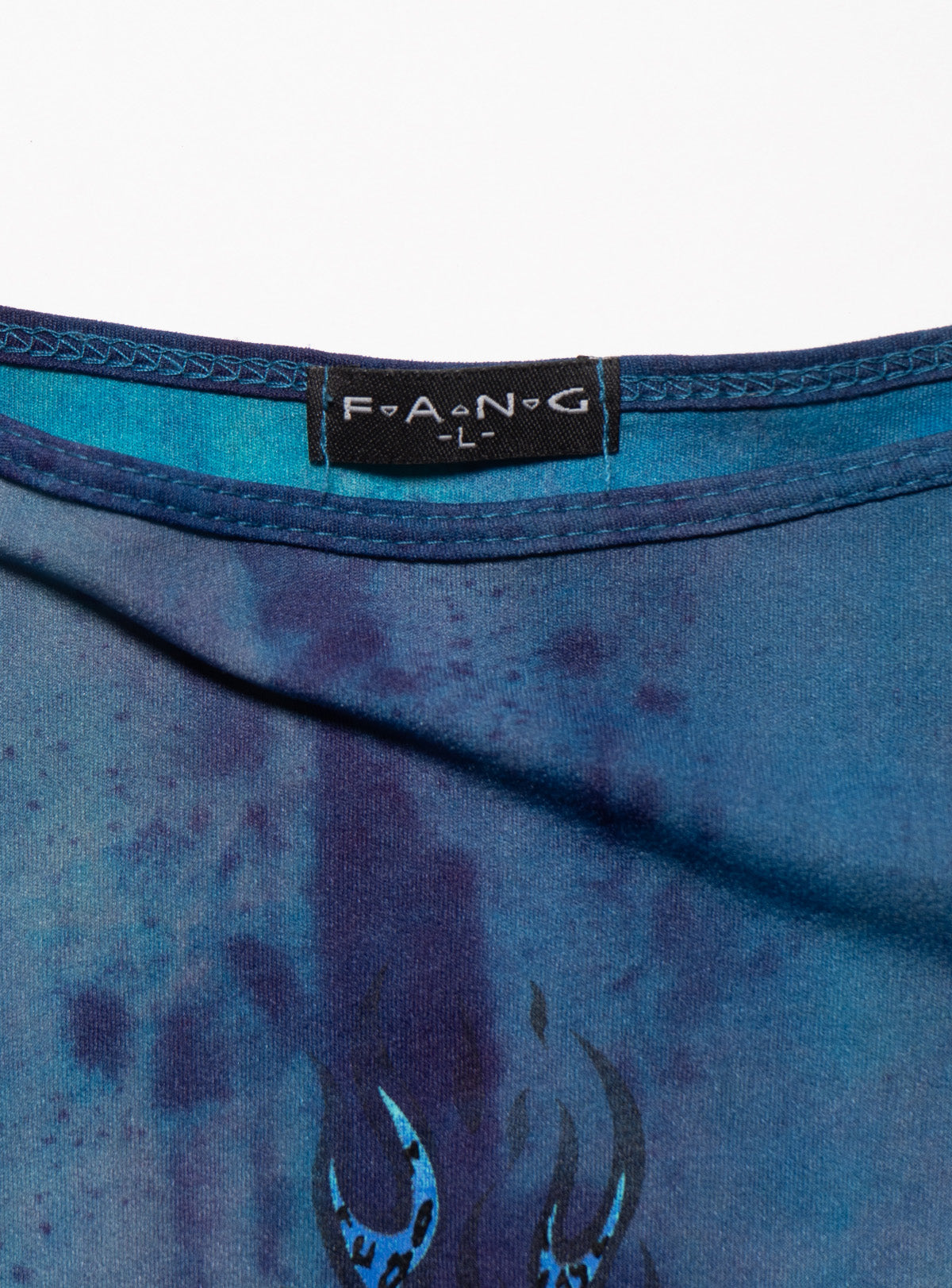 Vintage Fang Flame Top - Blue | UNIF Clothing discount