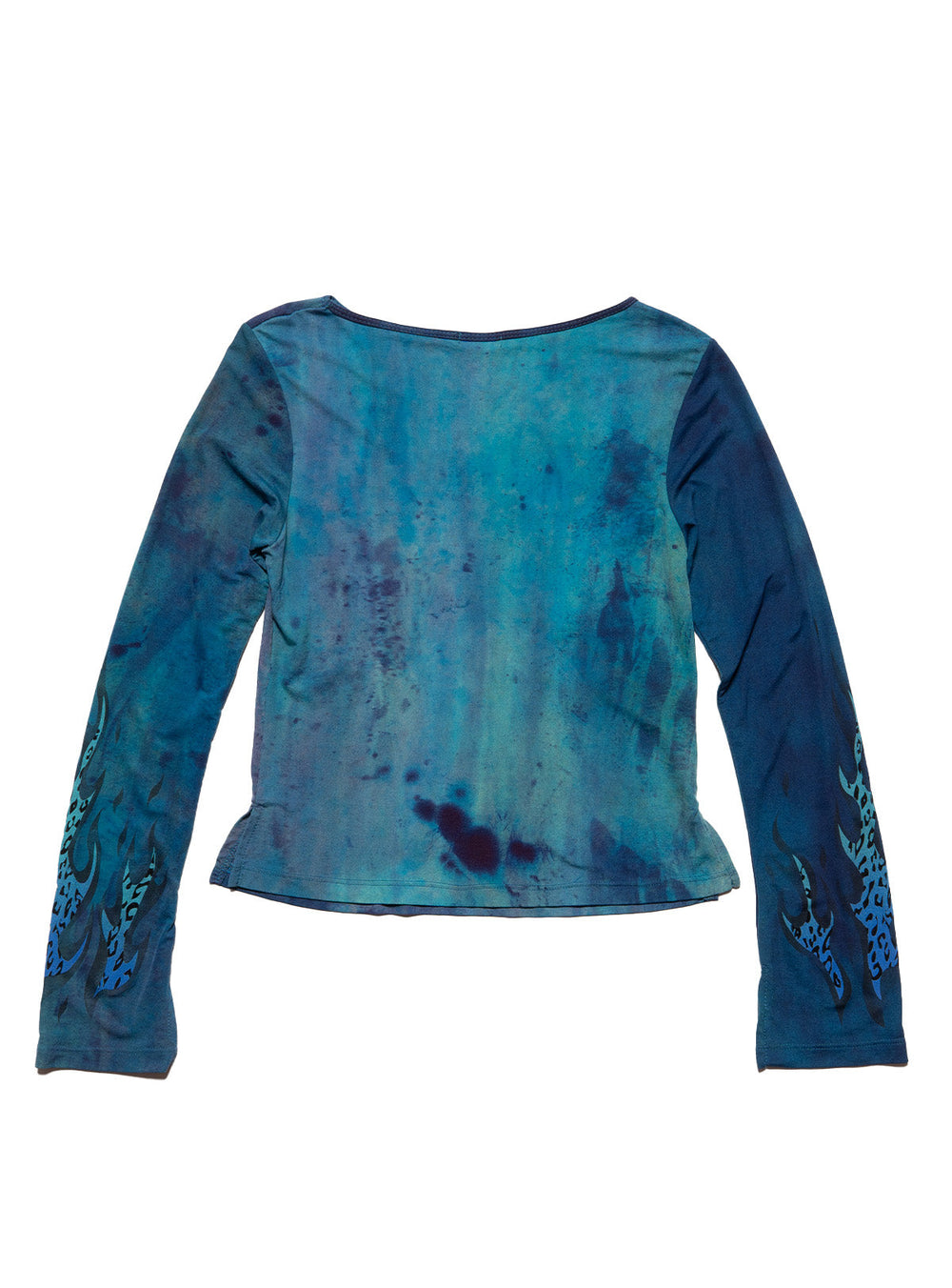 Vintage Fang Flame Top - Blue | UNIF Clothing discount