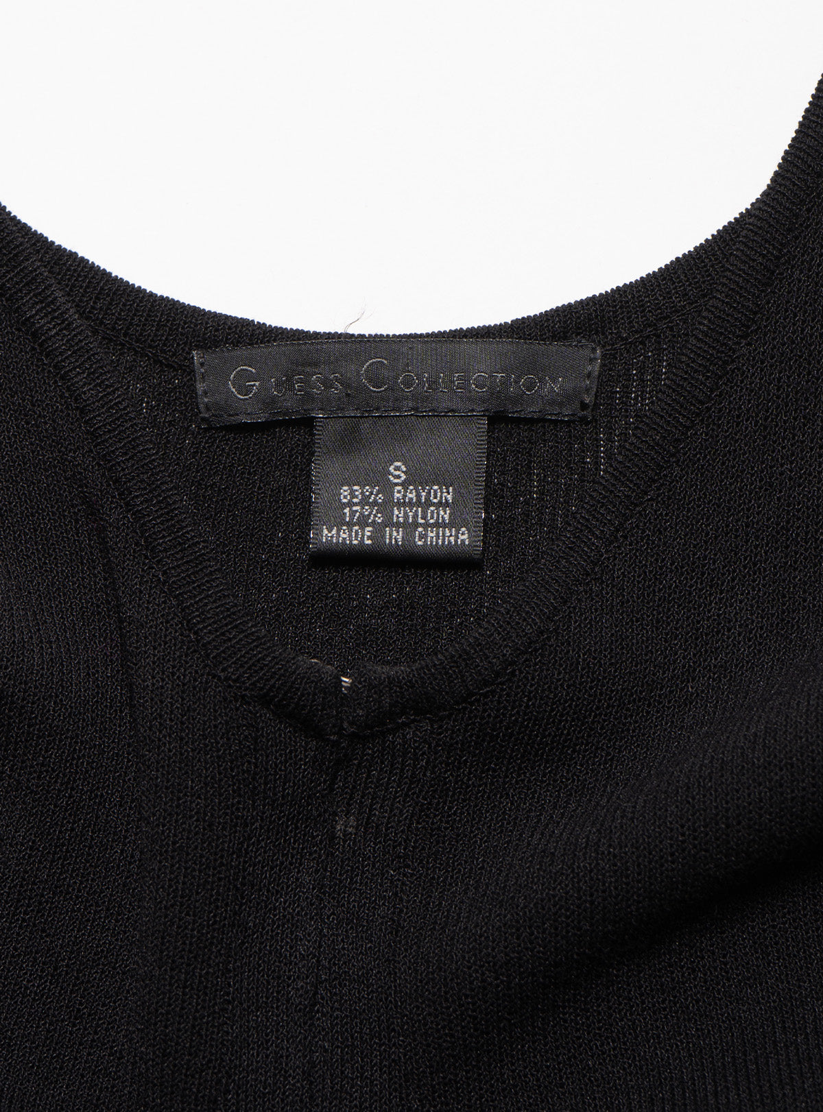 Vintage Guess Collection Knit Mini Dress - Black | UNIF Clothing near me