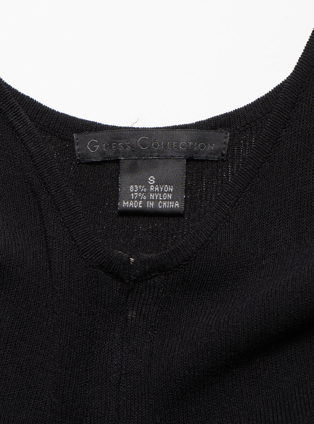 Vintage Guess Collection Knit Mini Dress - Black | UNIF Clothing near me