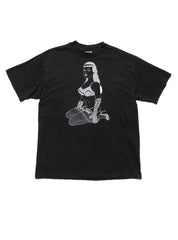 Vintage Dominatrix Tee - Black | UNIF Clothing for Sale
