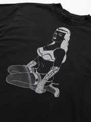 Vintage Dominatrix Tee - Black | UNIF Clothing for Sale