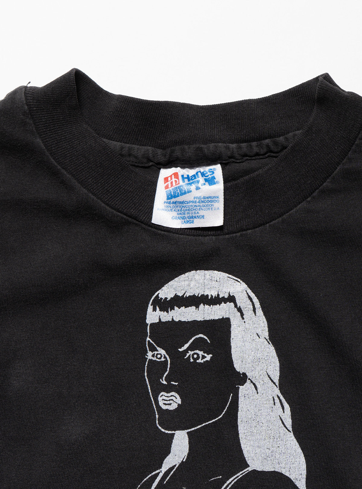 Vintage Dominatrix Tee - Black | UNIF Clothing for Sale
