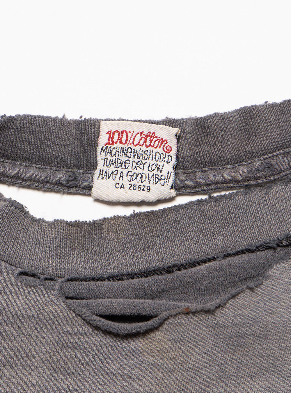 Vintage Stussy Tee - Grey | UNIF Clothing online