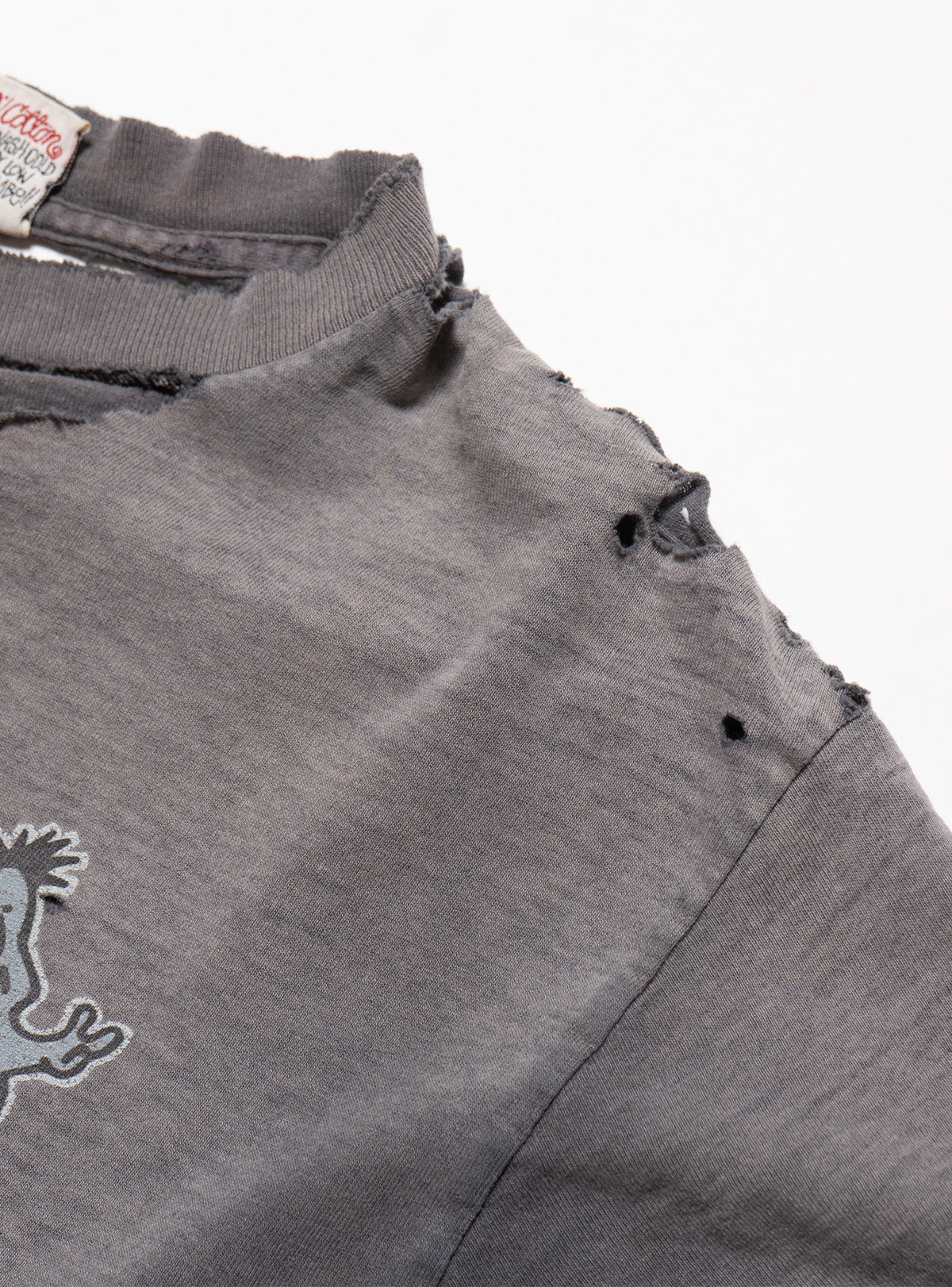 Vintage Stussy Tee - Grey | UNIF Clothing online