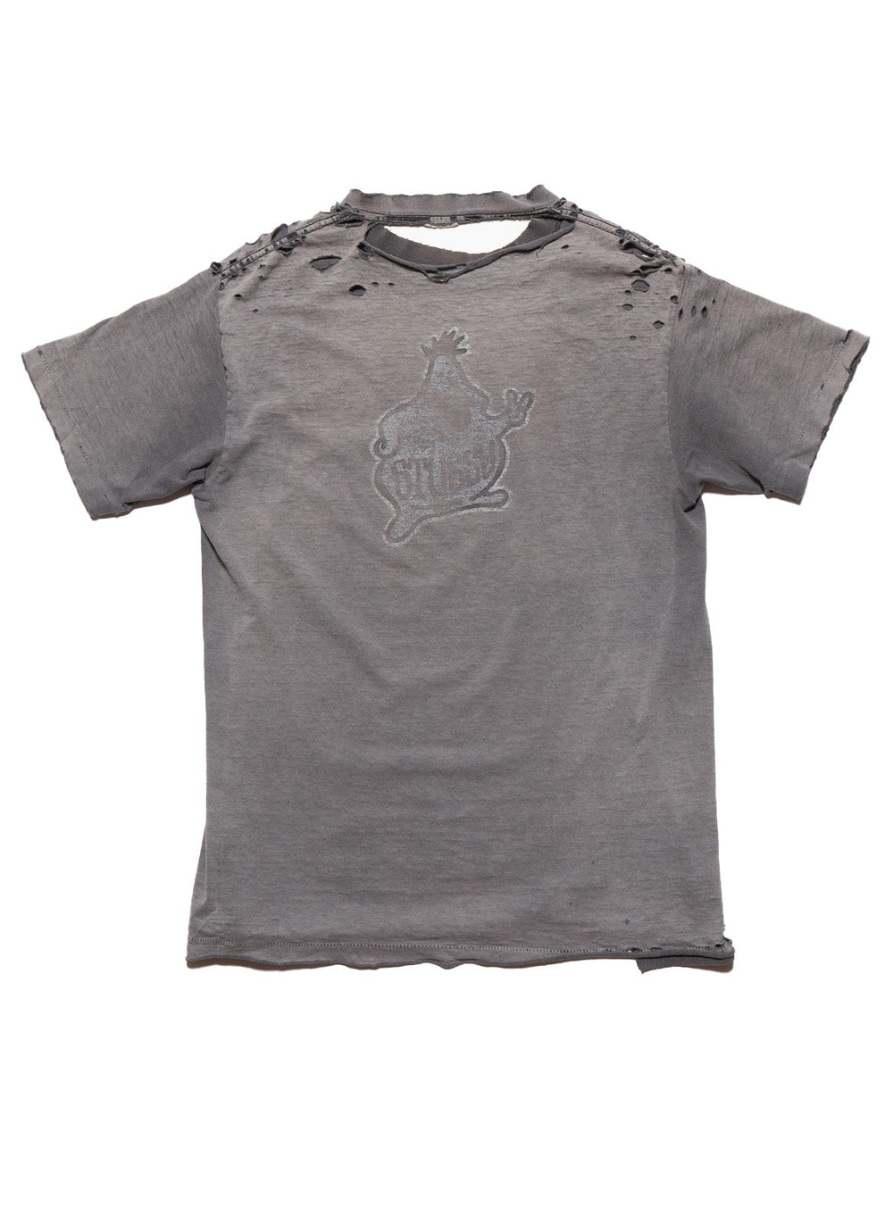 Vintage Stussy Tee - Grey | UNIF Clothing online