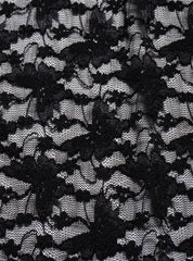 Vintage Frill by h.naoto Bolero Lace Cardigan - Black | UNIF Clothing online shop