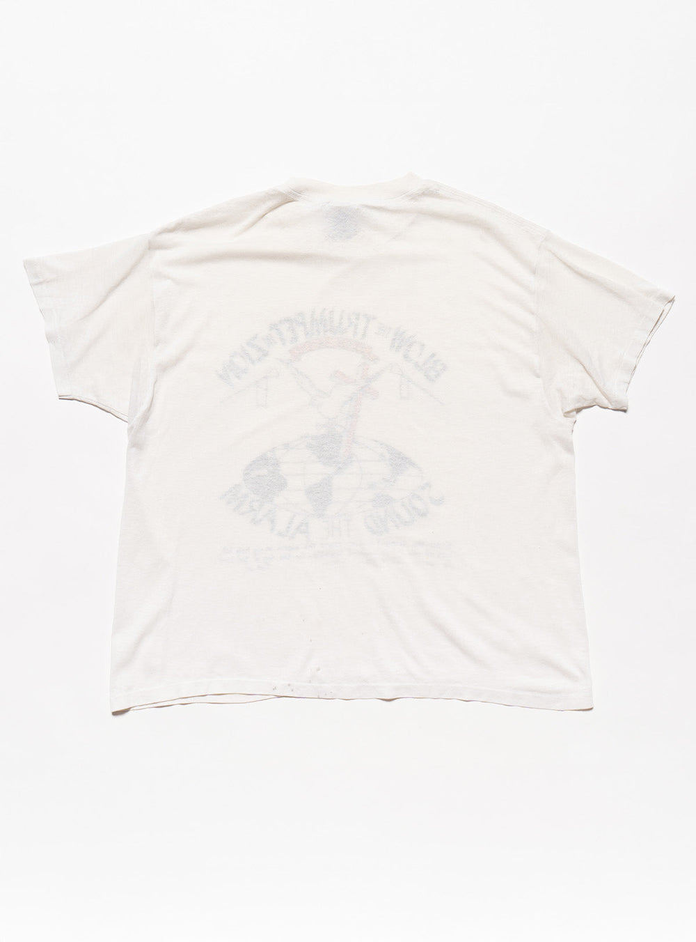 Vintage Sound The Alarm Tee - White | UNIF Clothing Sale