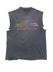 Vintage Harley Las Vegas Sleeveless Tee - Black | UNIF Clothing discount