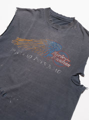 Vintage Harley Las Vegas Sleeveless Tee - Black | UNIF Clothing discount