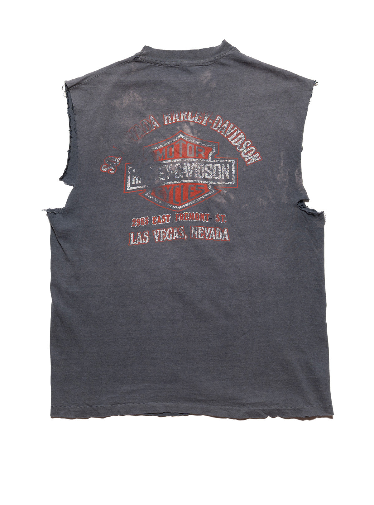 Vintage Harley Las Vegas Sleeveless Tee - Black | UNIF Clothing discount