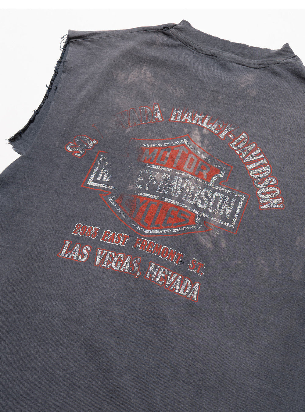 Vintage Harley Las Vegas Sleeveless Tee - Black | UNIF Clothing discount