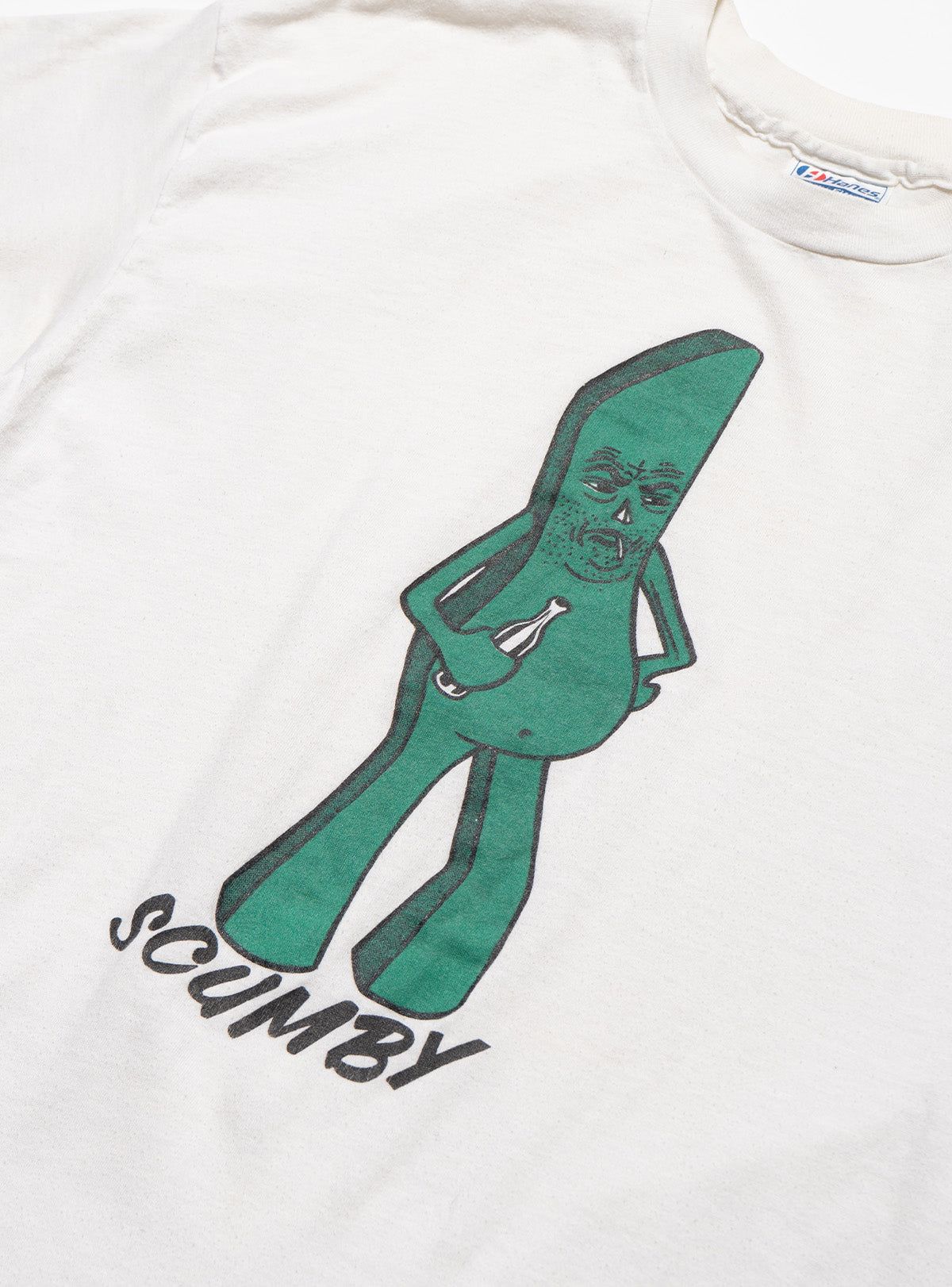 Vintage Scumby Tee - White | UNIF Clothing near me