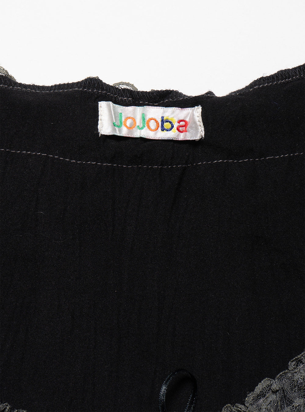 Vintage Jojoba Frill Top - Black | UNIF Clothing discount