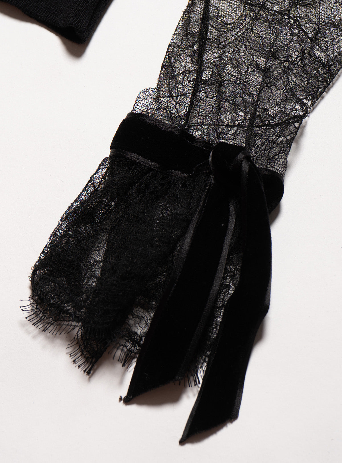 Vintage Blumarine lace Rose Sweater - Black | UNIF Clothing near me