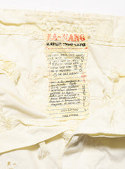 Vintage DA-NANG Yellow Eyelet Skirt - Yellow | UNIF Clothing for Sale