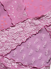 Vintage Ann Ferriday Patchwork Top - Purple / Pink | UNIF Clothing online