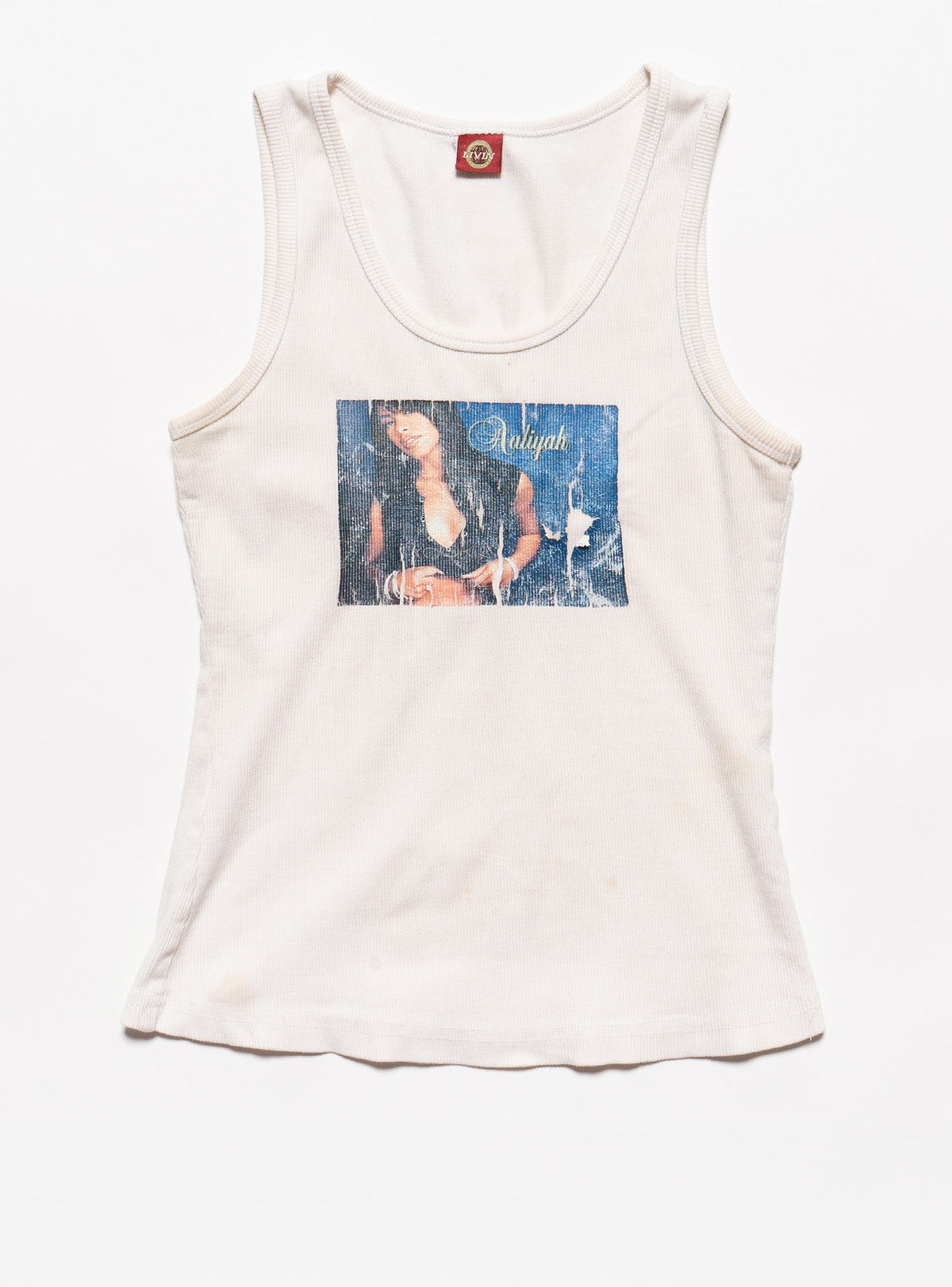 Vintage Aaliyah Tank - White | UNIF Clothing outlet