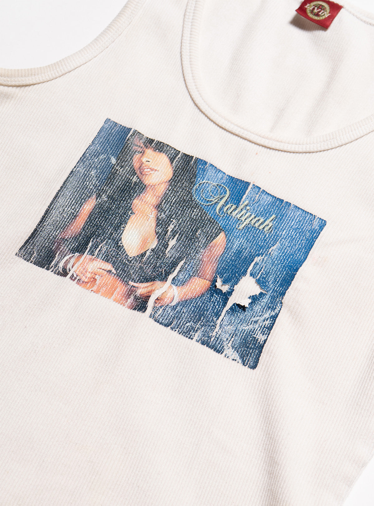 Vintage Aaliyah Tank - White | UNIF Clothing outlet