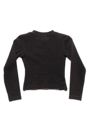 Vintage D&G & Striped Longsleeve Top - Black / White | UNIF Clothing online shop