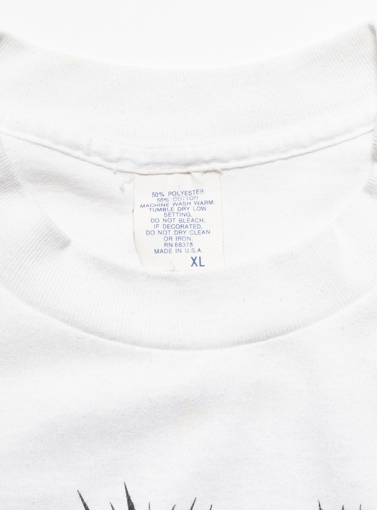 Vintage Party Animal Tee - White | UNIF Clothing on Sale