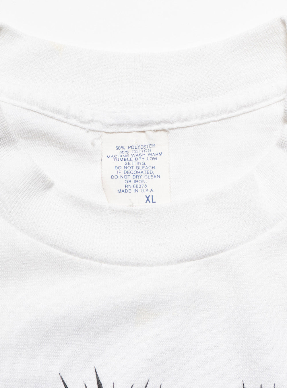 Vintage Party Animal Tee - White | UNIF Clothing on Sale