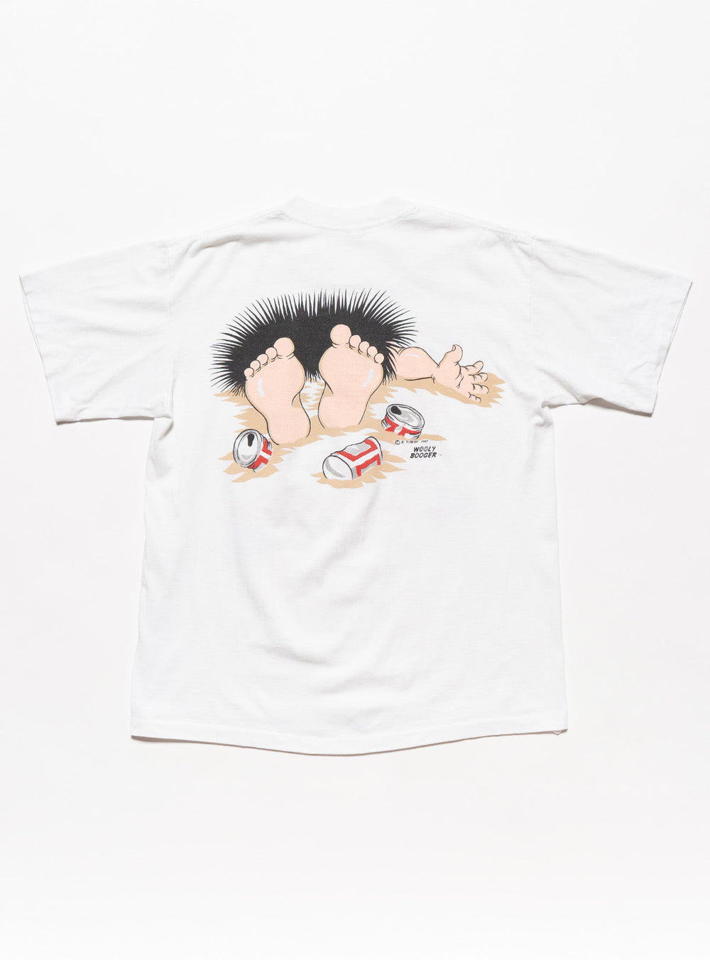 Vintage Party Animal Tee - White | UNIF Clothing on Sale