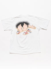 Vintage Party Animal Tee - White | UNIF Clothing on Sale