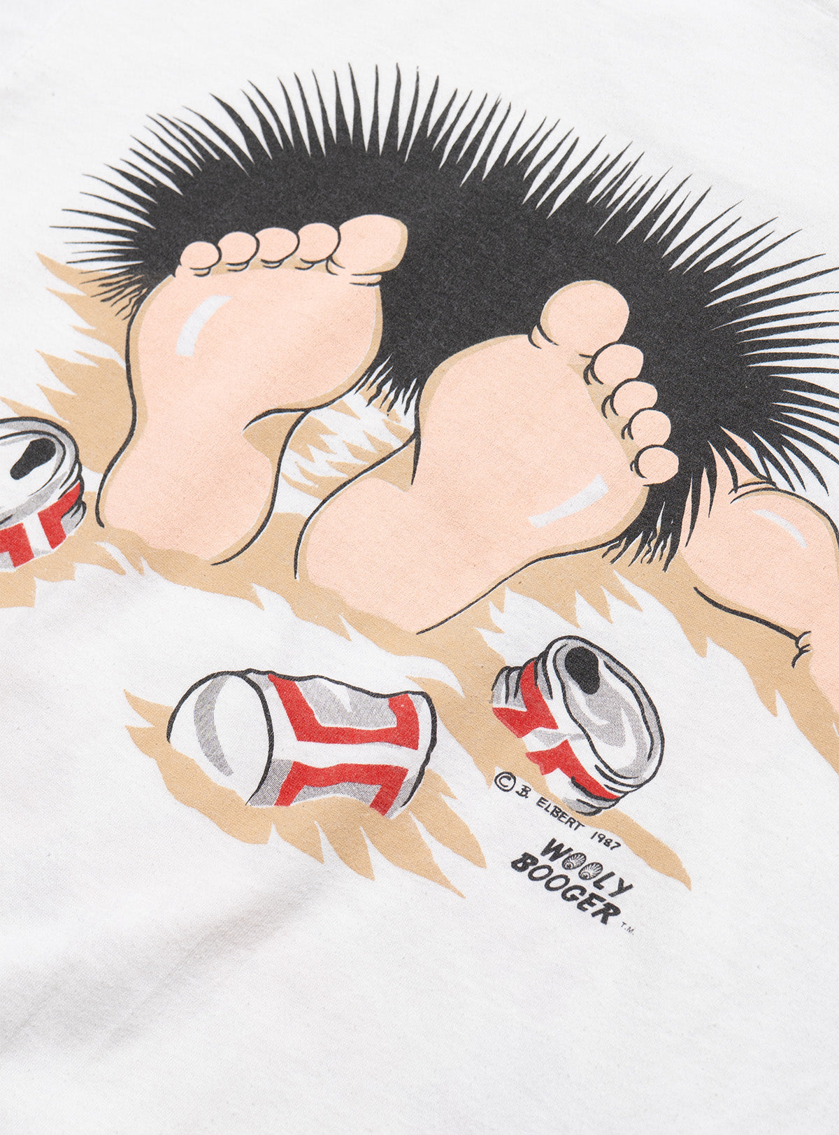 Vintage Party Animal Tee - White | UNIF Clothing on Sale